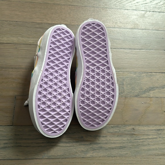 Unicorn Purple Vans Slip Ons Size 12 - Picture 3 of 5